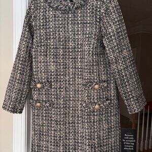 Tuckernuck Smoke and Mirrors Long Sleeve Tweed Jackie Dress